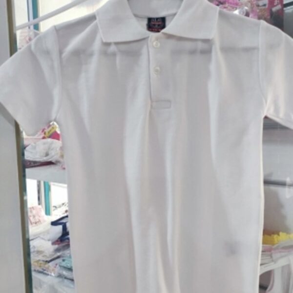 Polo Yaka Unisex Okul T-shirt
